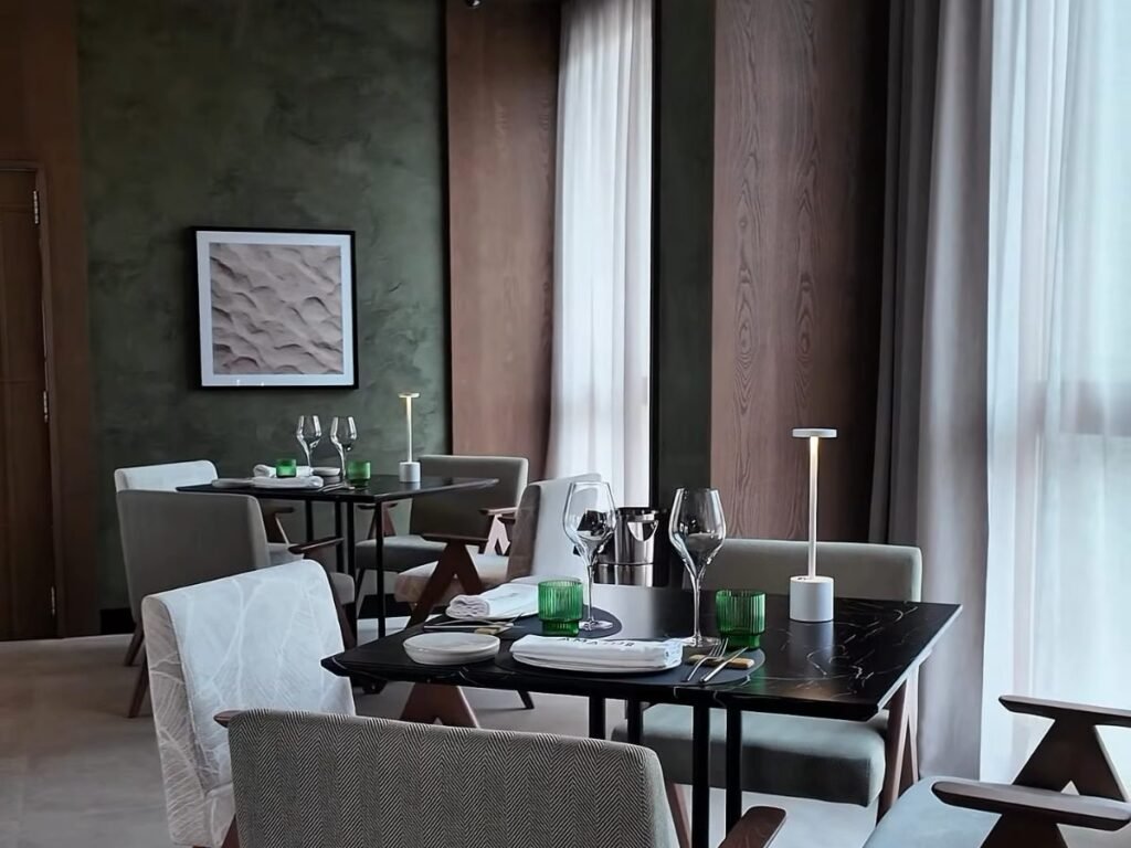 Sala de Amalur, en el Gran Hotel Taoro, donde se celebra Diálogos de Sabor