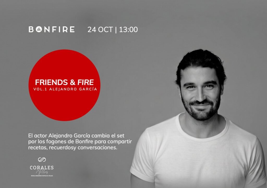 Friends & Fire Vol. 1: Álex García en Bonfire, Royal Hideaway Corales Villas (Tenerife)